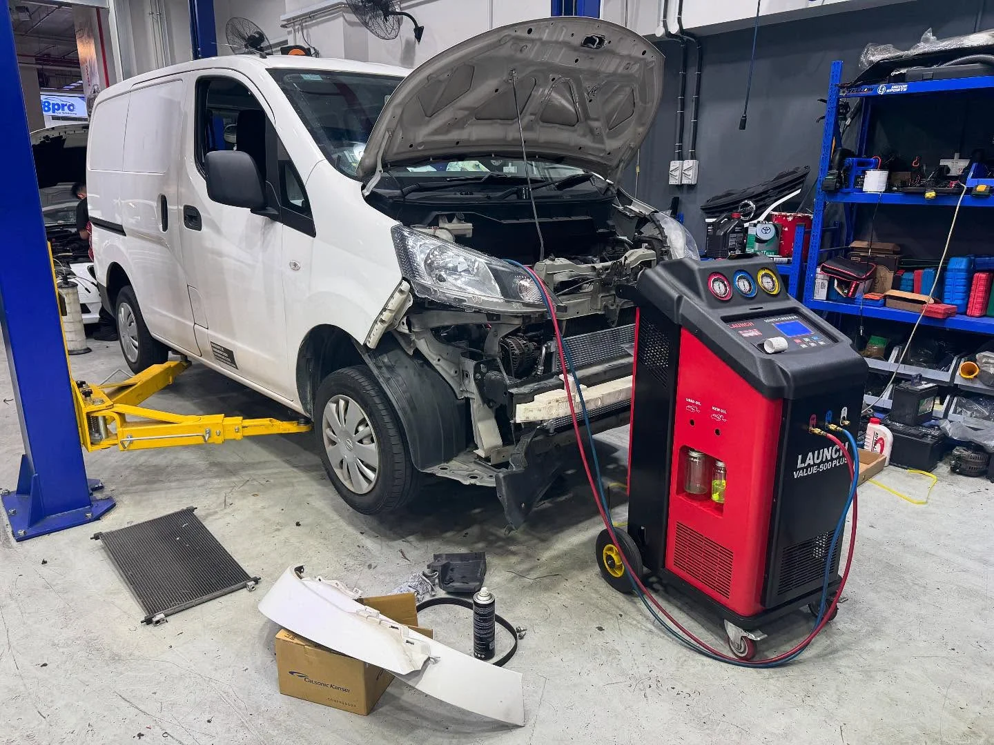 Commercial van serviced at L1 Motorsports