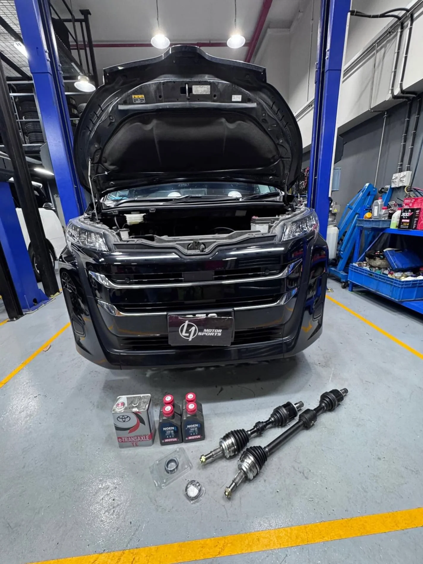 Hybrid and EV vehicle serviced at L1 Motorsports
